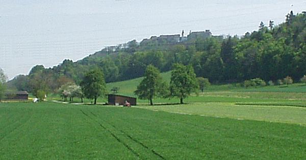 Blick auf Regensberg